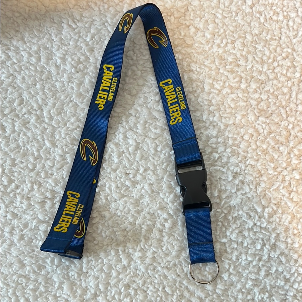 🧹Clearance || Cleveland Cavaliers Navy and Yellow Lanyard